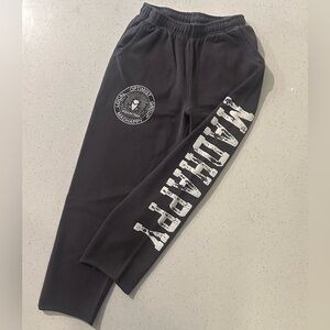 Madhappy EUC XS straight logo sweats in brown
